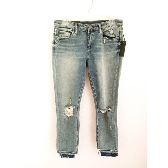 Blank NYC The Reade Skinny Crop Jeans - Picture 3 of 11